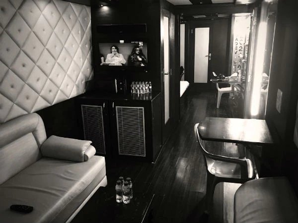 A Sneak Peek Into The Most Luxurious Vanity Vans Used By Bollywood Stars