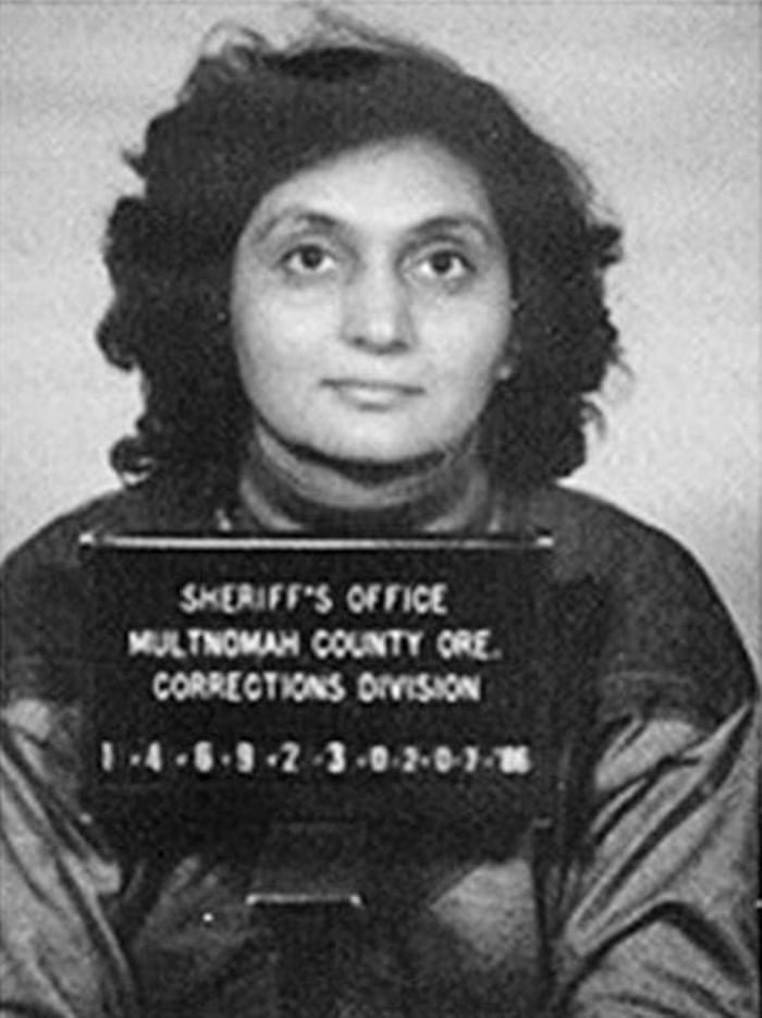 8. Ma Anand Sheela was. sentenced. 