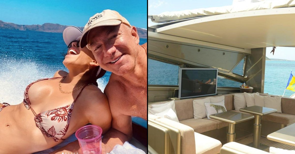 jeff bezos yacht rental