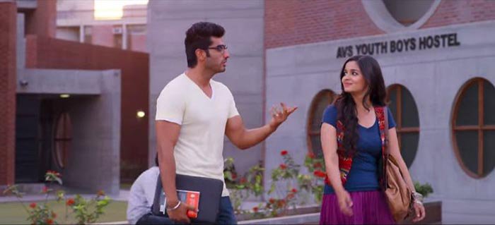2 states being filmed in IIM A