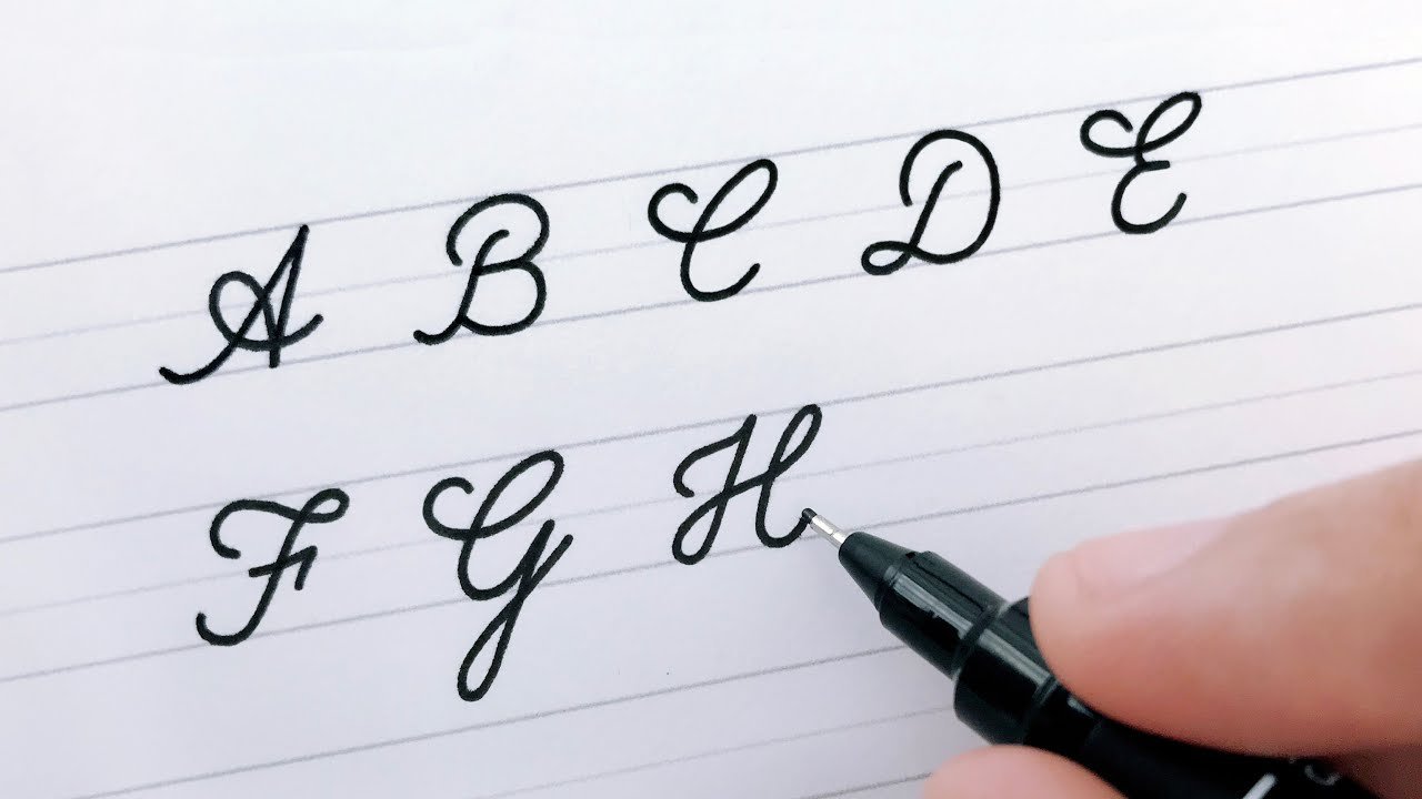 Cursive Writing