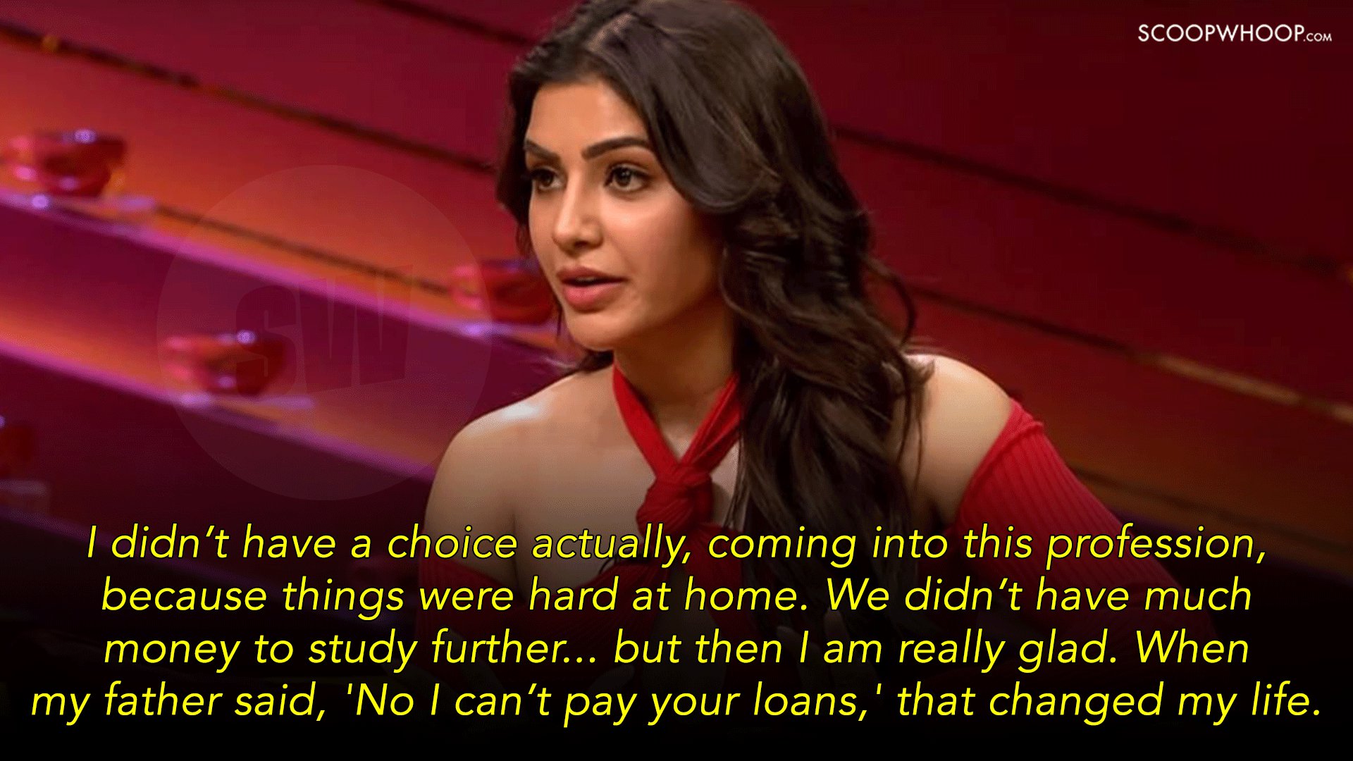 Samamntha On KwK