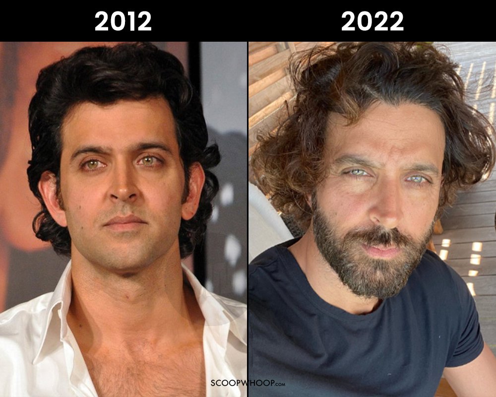 hrithik roshan then vs now