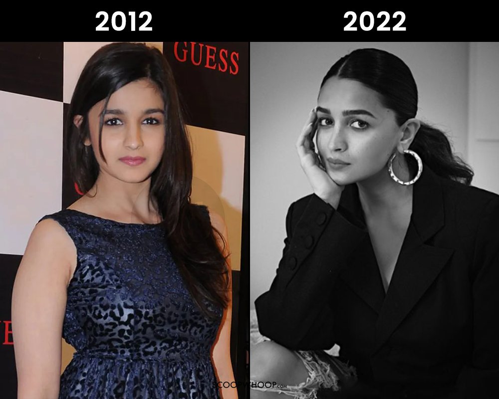 alia bhatt 2012 vs 2022