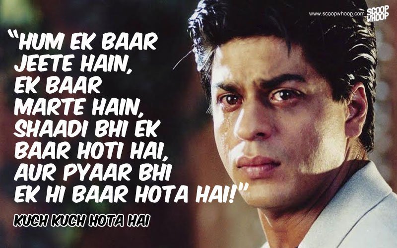 50 Bollywood Romantic Dialogues That Will Make You Fall In Love