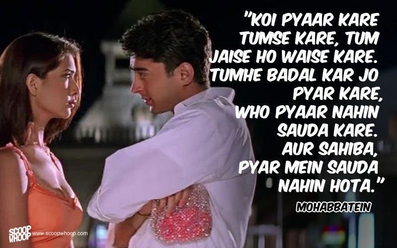 50 Bollywood Romantic Dialogues That Will Make You Fall In Love All Over Again 