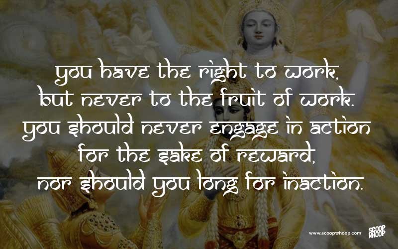 30 Bhagavad Gita Quotes That Have Life Changing Lessons 