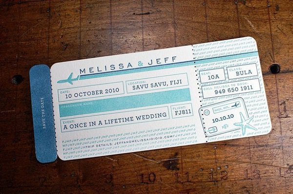 31 Creative Wedding Invitation Cards That Deserve A Thumbs Up